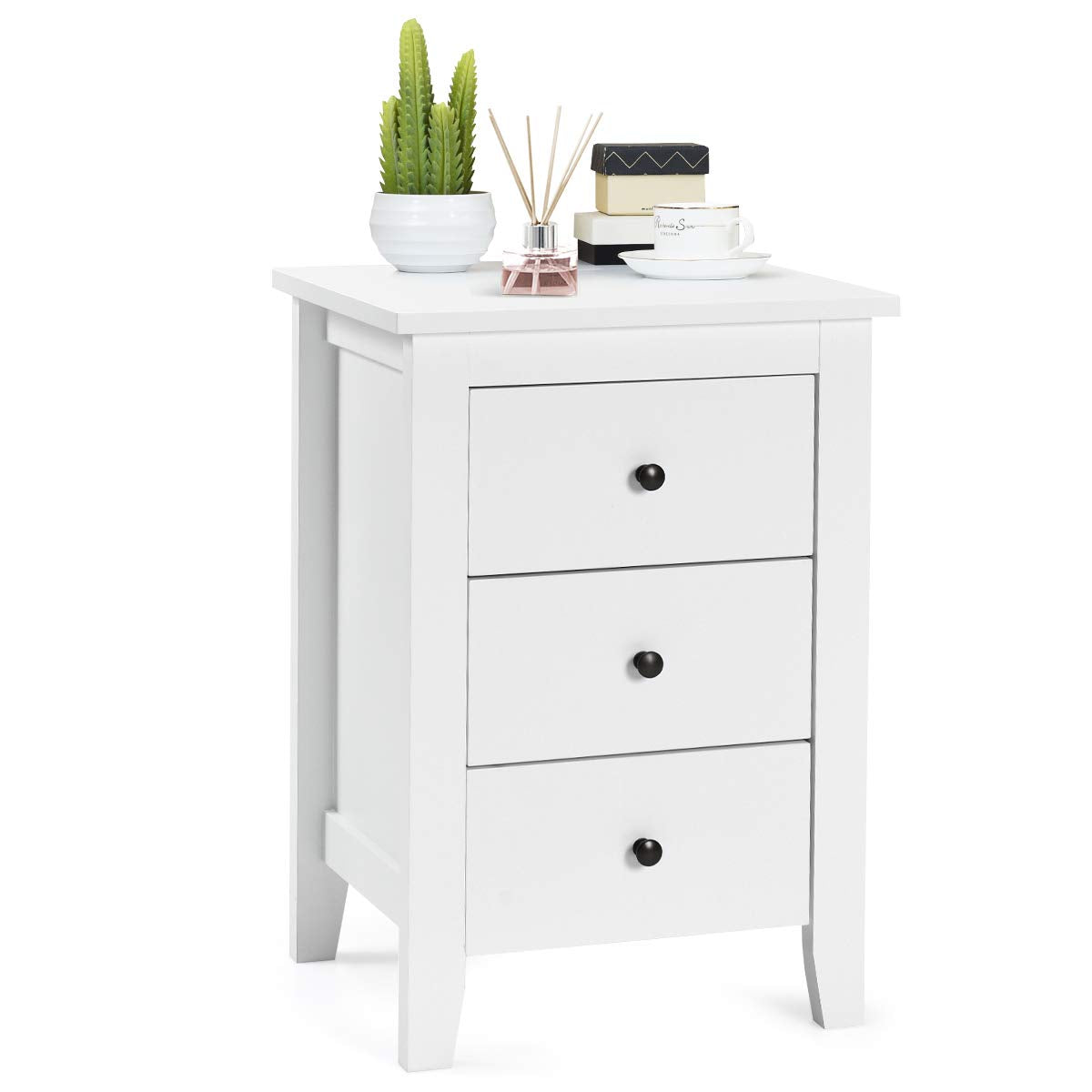 Suitable for Bedroom Bedsides Table Accent Table End Table