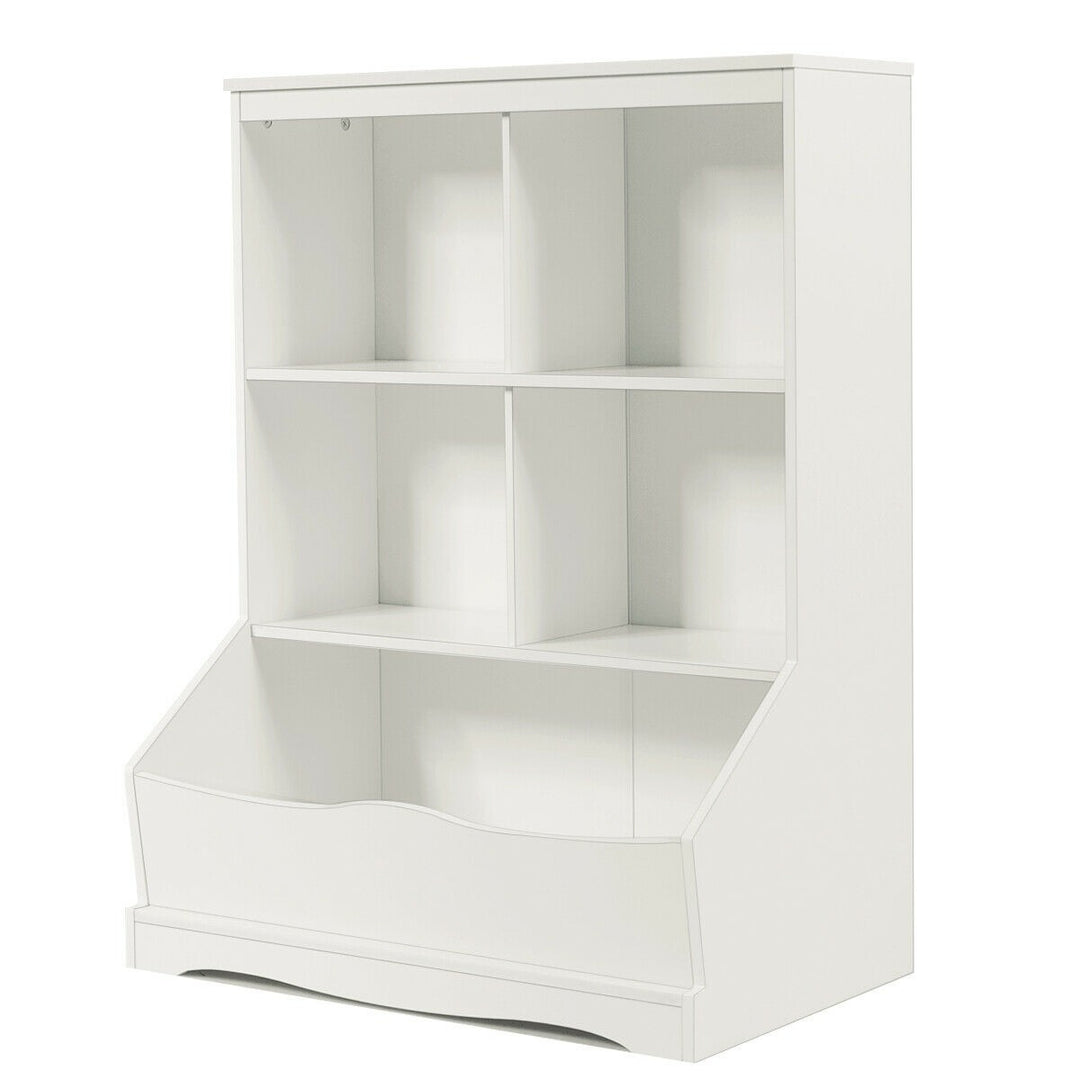 3 Shelf 4 Cube Units, Storage Bins Cubbies for Kids' Collections