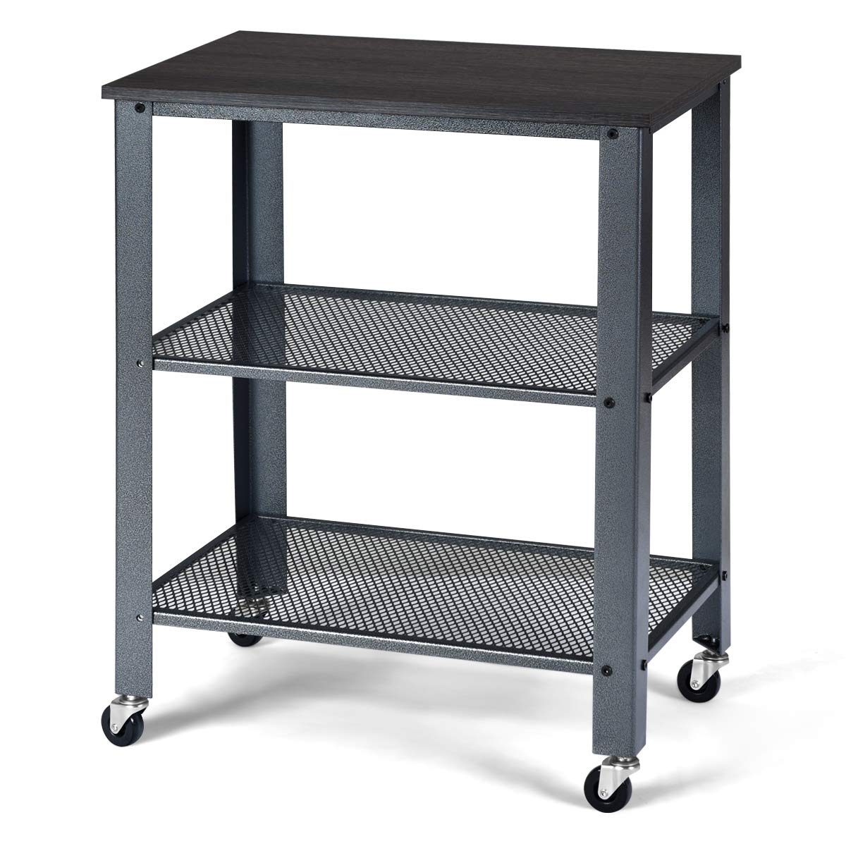 Giantex 3-Tier Microwave Cart Wooden