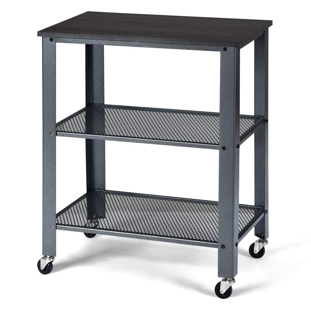 Giantex 3-Tier Microwave Cart Wooden