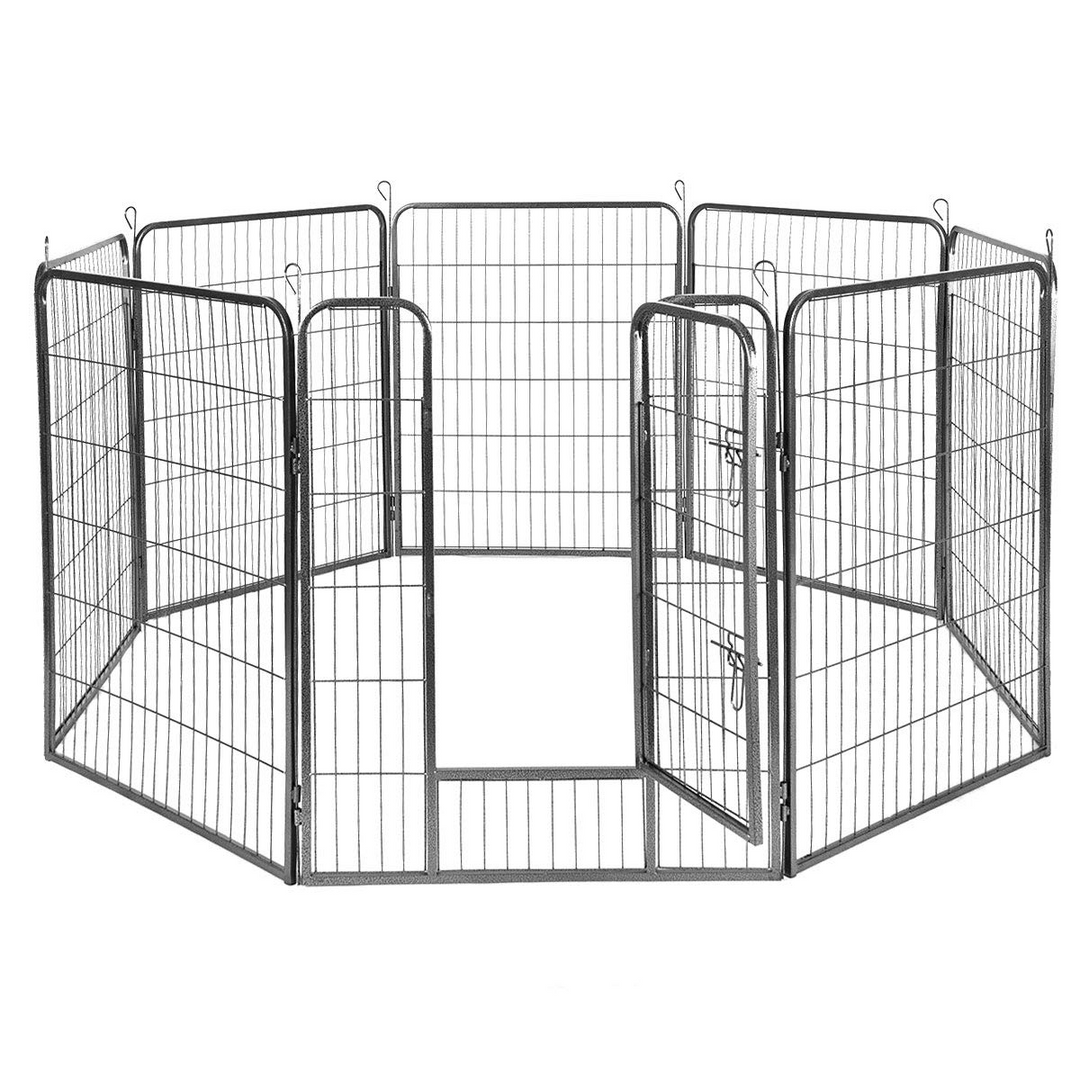 Giantex 40 inch Dog Playpen with Door