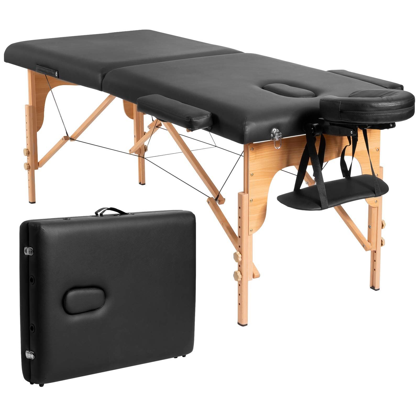 Giantex Folding Massage Table 84'' Professional Massage Bed