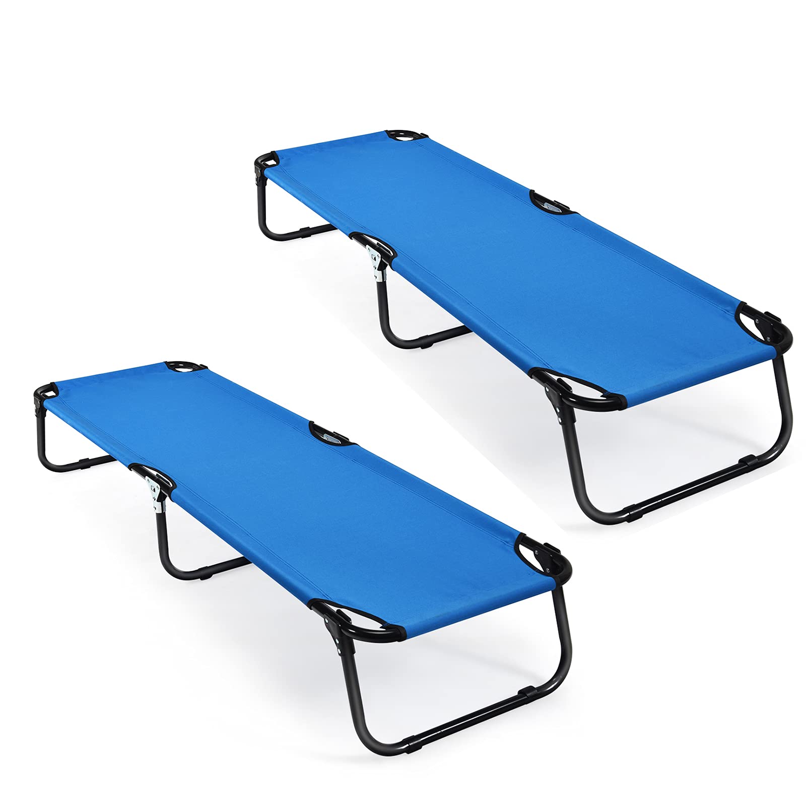 Giantex  Light Weight Camping Bed for Camp Office Sleepover
