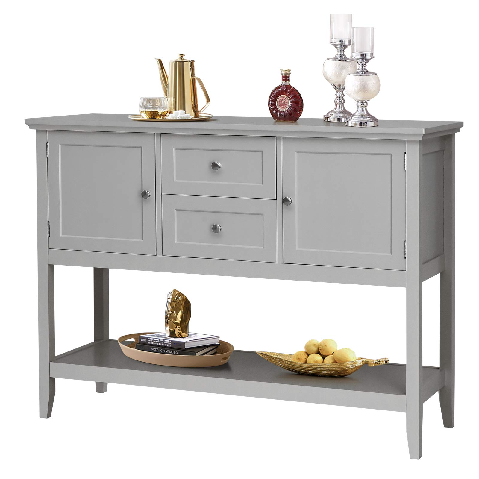 Giantex Buffet Sideboard, Wood Storage Cabinet