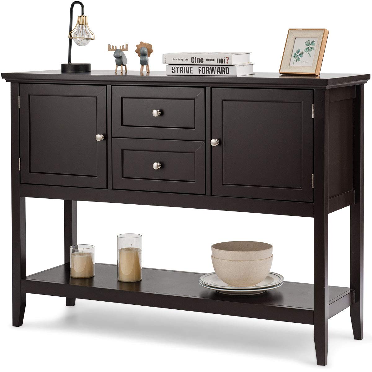 Giantex Buffet Sideboard, Wood Storage Cabinet