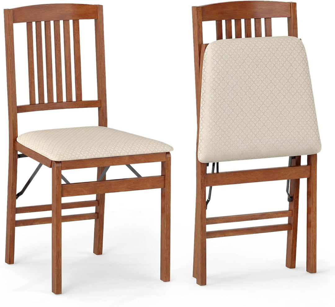 Giantex Folding Dining Chairs Set (2/4)