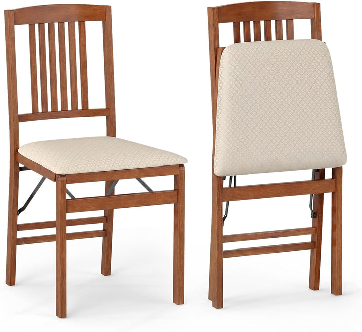 Giantex Folding Dining Chairs Set (2/4)