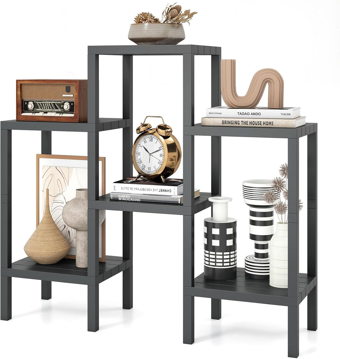 Giantex 6-Tier Plastic Modular Storage Shelves