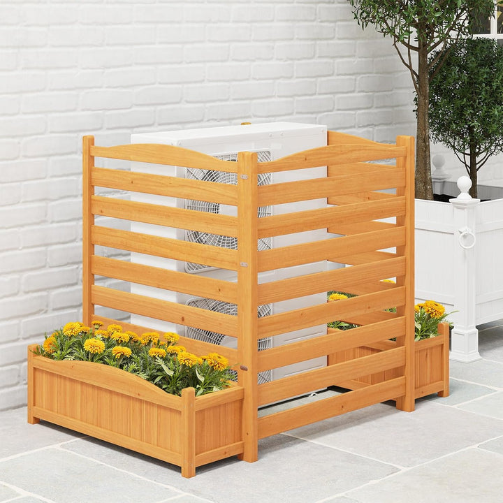 Giantex Air Conditioner Fence Outdoor