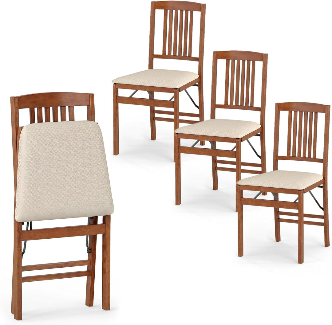 Giantex Folding Dining Chairs Set (2/4)