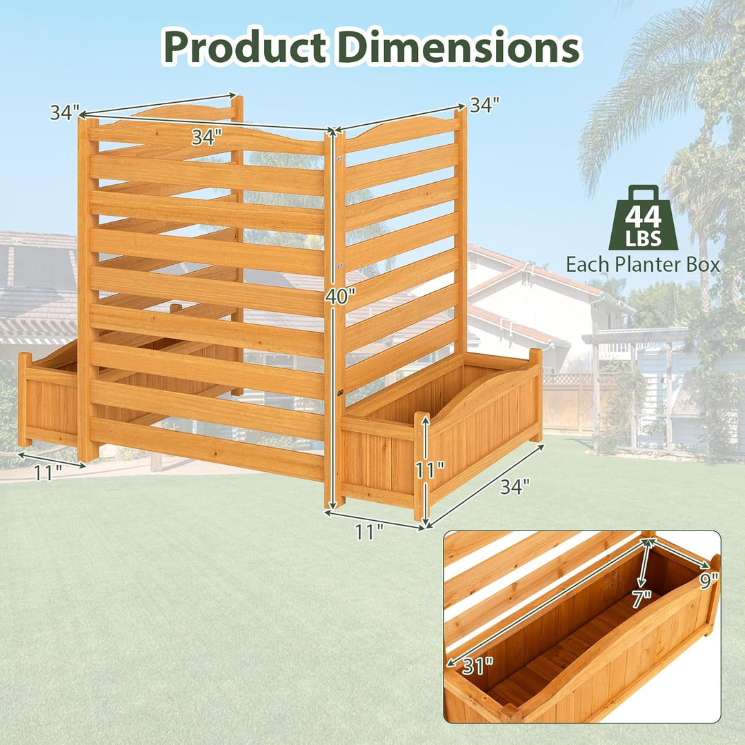 Giantex Air Conditioner Fence Outdoor