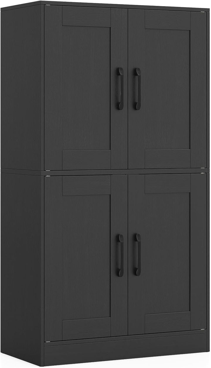 Giantex Bathroom Cabinet 43.5 inch Storage Cabinet with Doors and Adjustable Shelves