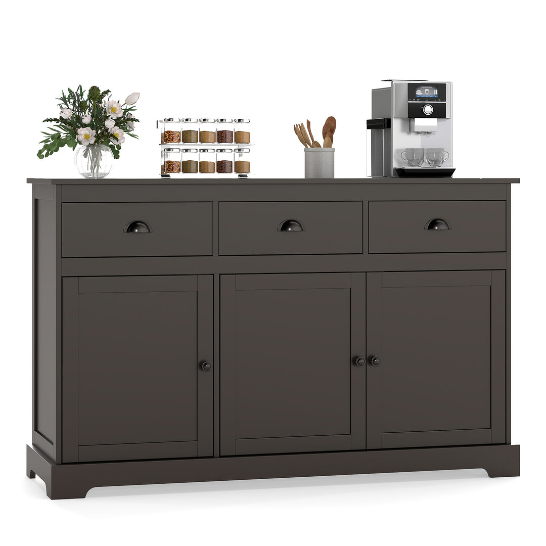Giantex Sideboard Buffet Server Storage Cabinet Console Table