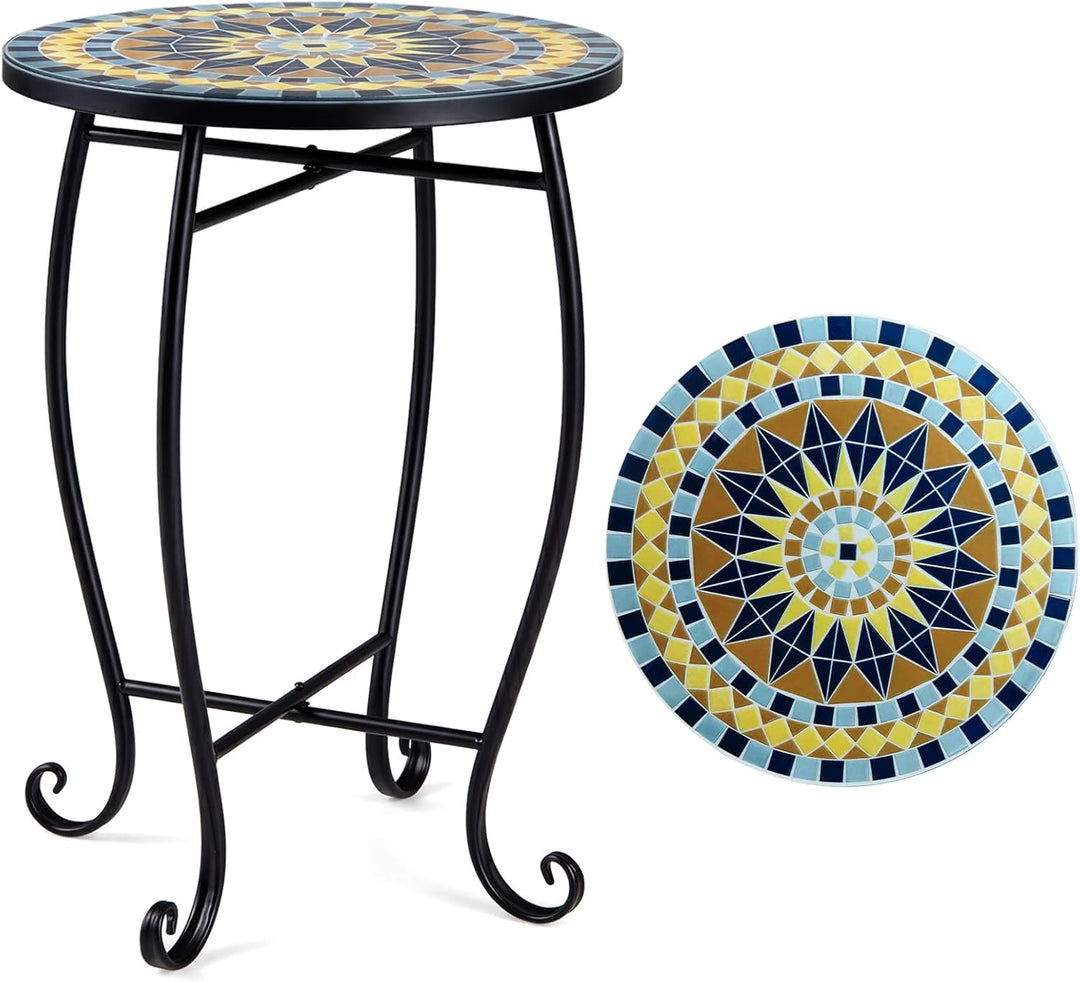 Giantex 14" Outdoor Side Table