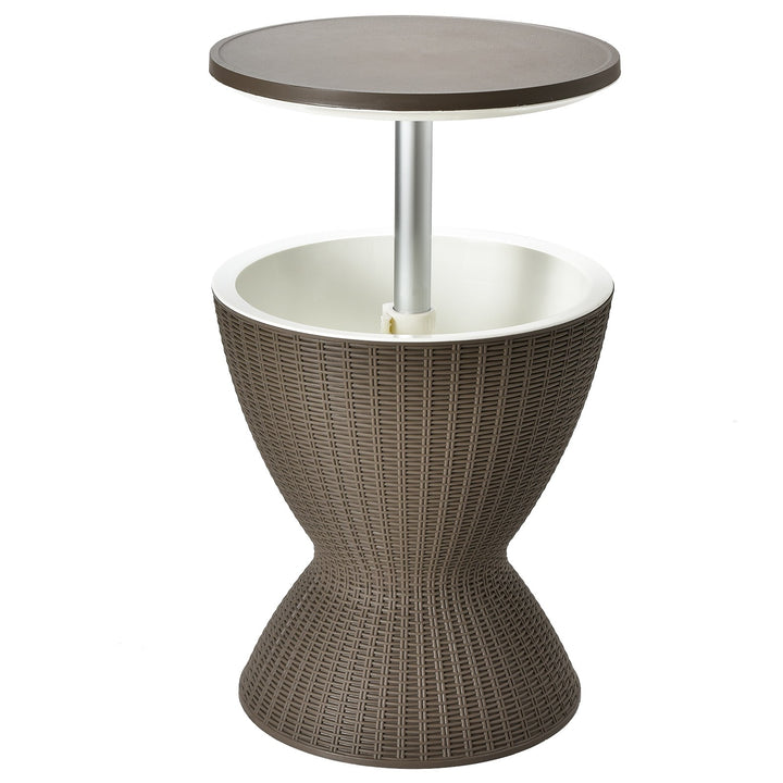 Giantex Cool Bar Table, 8 Gallon Beer and Wine Cooler