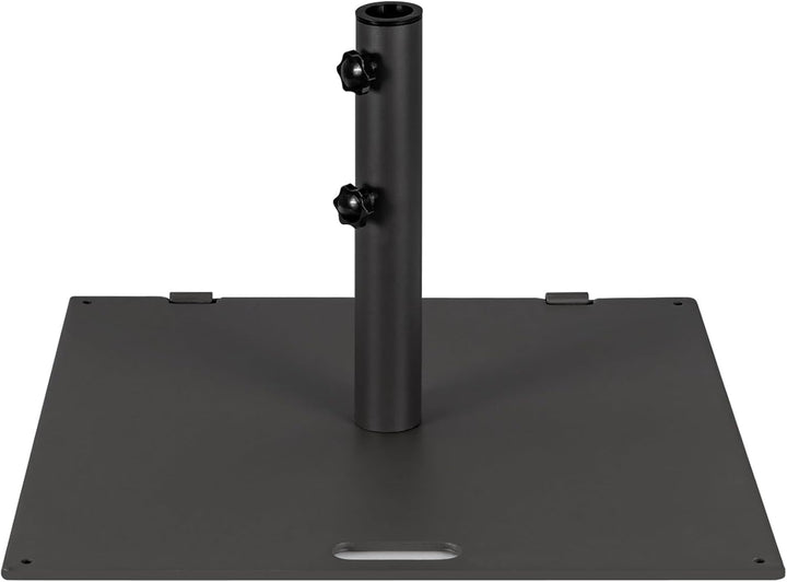 50lbs Steel Patio Umbrella Base with 2 Tightening Knobs
