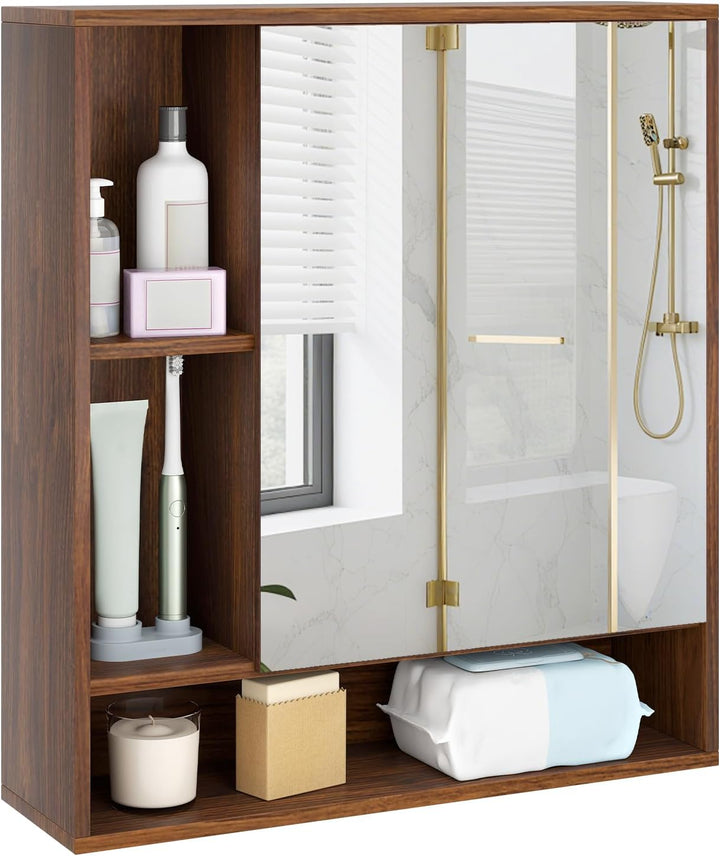 Giantex Bathroom Wall Mounted Medicine Cabinet w/Single Door