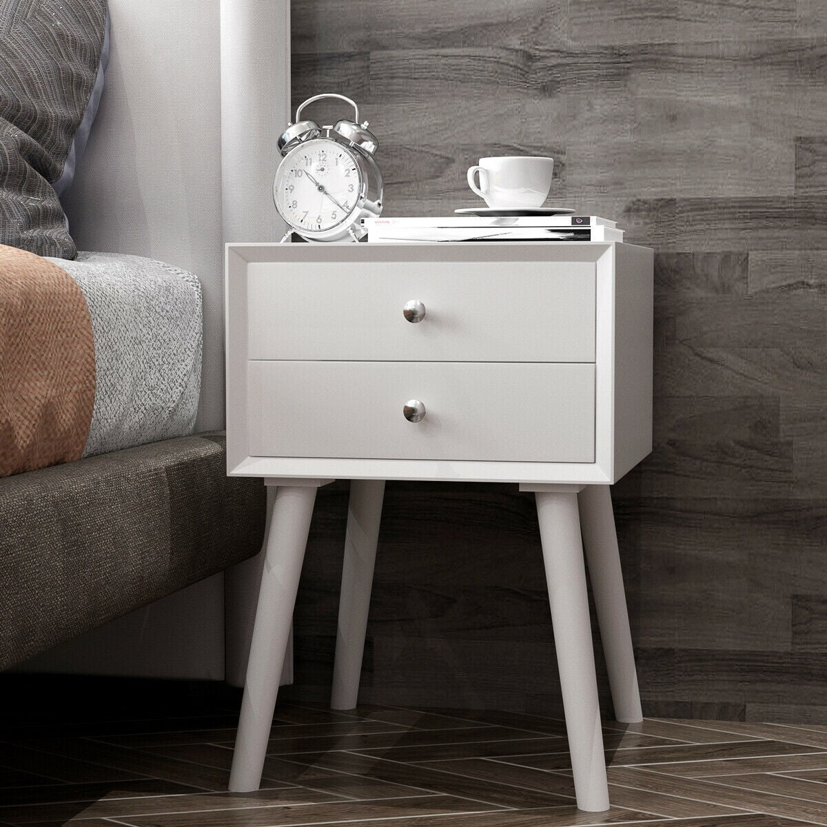 Multipurpose for Bedroom, Living Room Home Furniture Nightstand