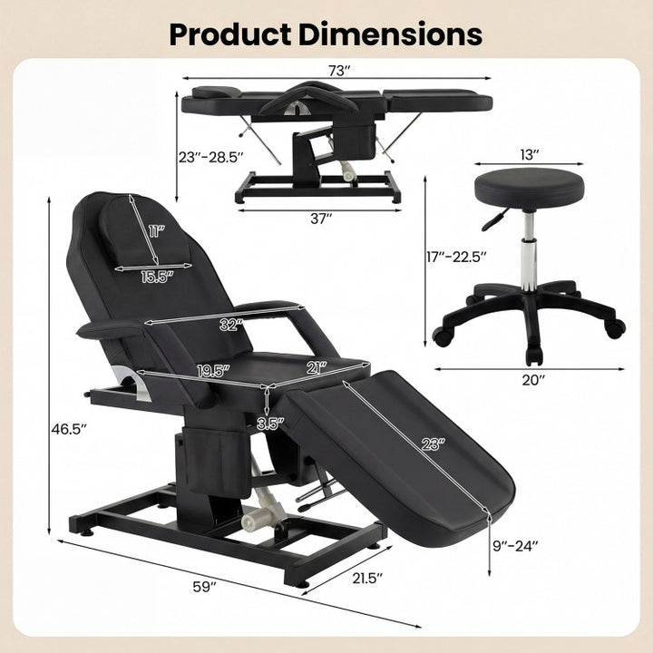 Giantex Electric Facial Bed for Esthetician
