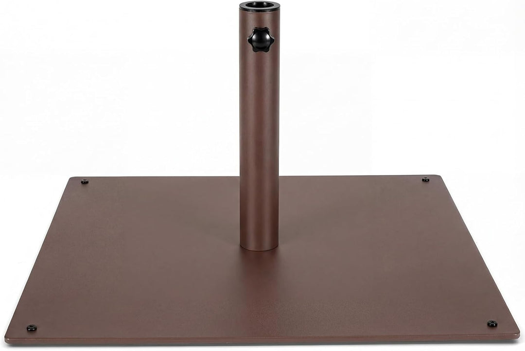 42lbs Patio Umbrella Base, Suitable for 1.6''-1.9'' Umbrella Poles