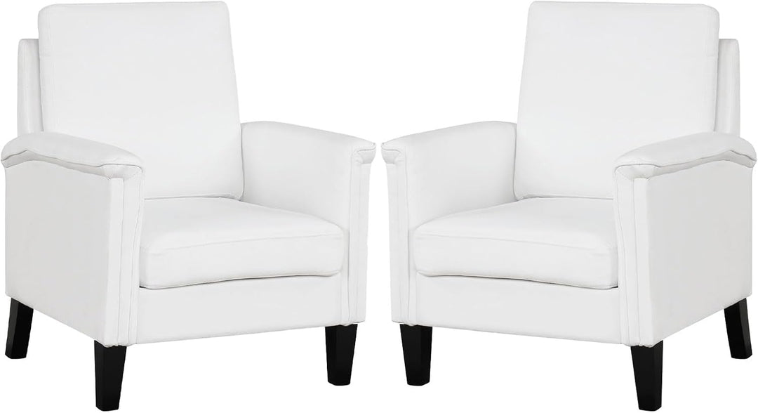 Giantex Upholstered Accent Chair with Floral Pattern