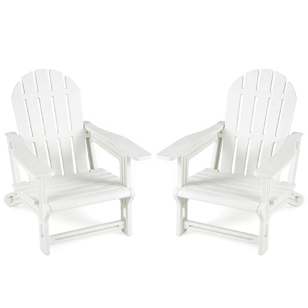 GIANTEX Kids Adirondack Chair | Kids Beach Chair for Age 3+ (1/2/4)