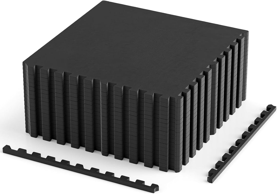 Giantex 0.55" Thick 24"x24" Puzzle Tiles for Home Workout Exercise