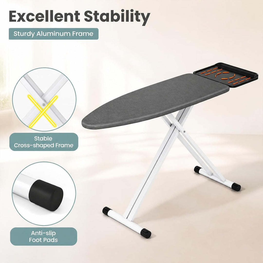 GIANTEX Full Size Foldable Ironing Board with Iron Rest