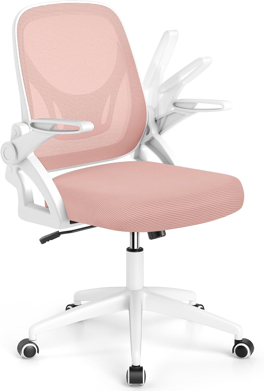 Giantex Ergonomic Desk Chair with Flip-up Arms & Lumbar Support