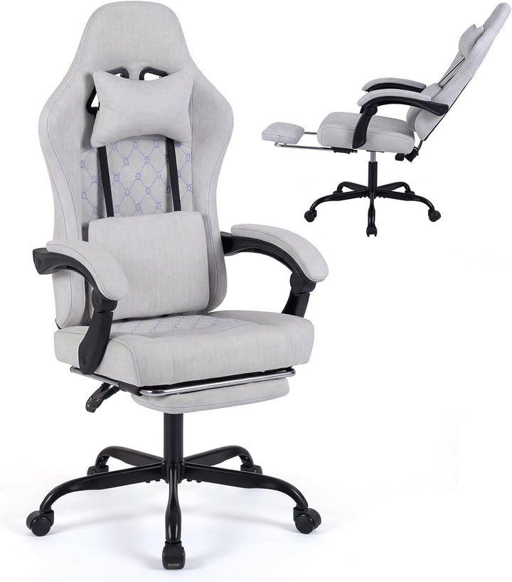 Giantex Gaming Chair | Ergonomic Computer Chair with Headrest