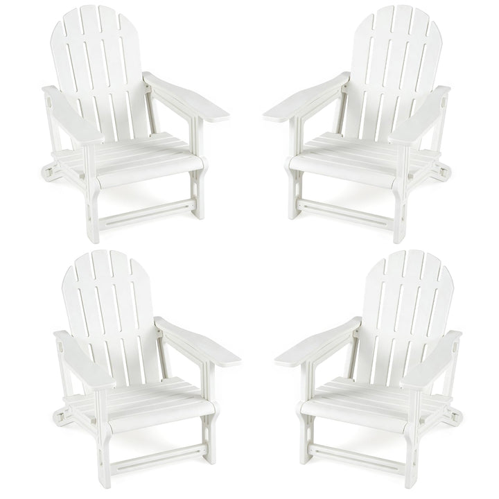 GIANTEX Kids Adirondack Chair | Kids Beach Chair for Age 3+ (1/2/4)