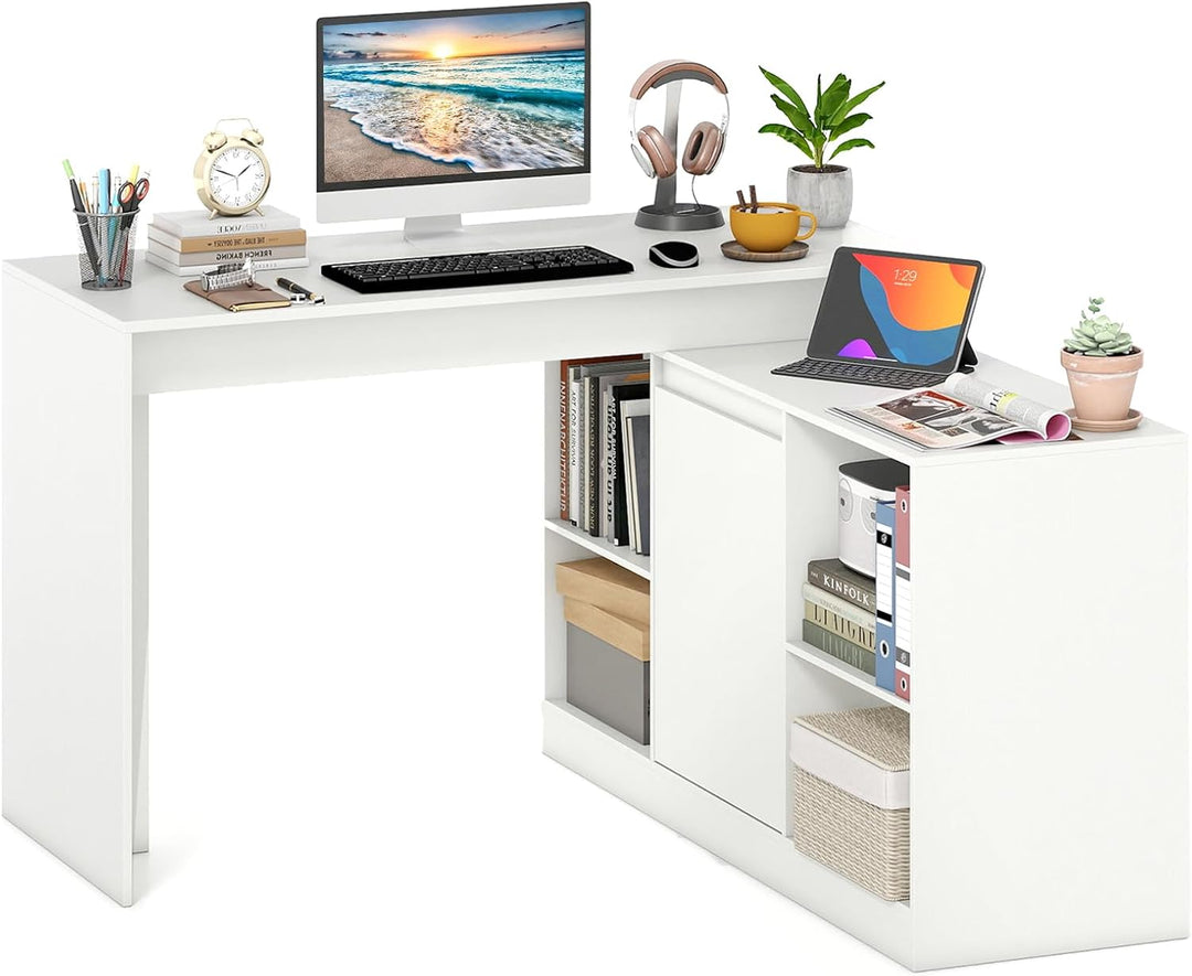 Giantex 48" Reversible L-Shaped Computer Desk
