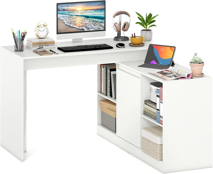 Giantex 48" Reversible L-Shaped Computer Desk