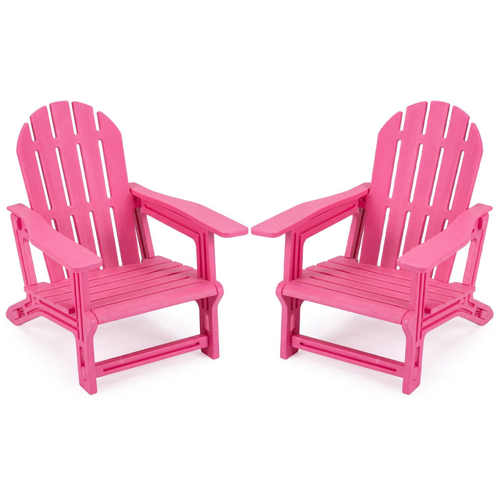 GIANTEX Kids Adirondack Chair | Kids Beach Chair for Age 3+ (1/2/4)