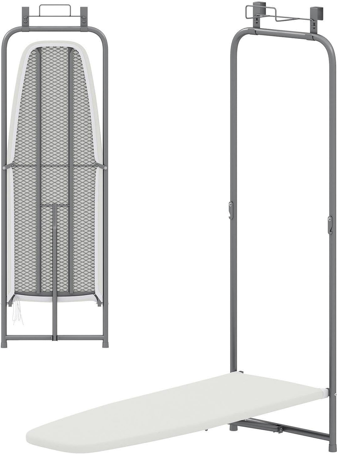 Giantex Over The Door Ironing Board with Iron Holder