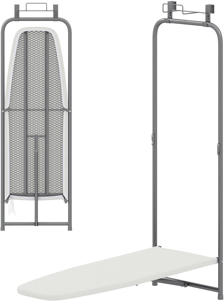Giantex Over The Door Ironing Board with Iron Holder