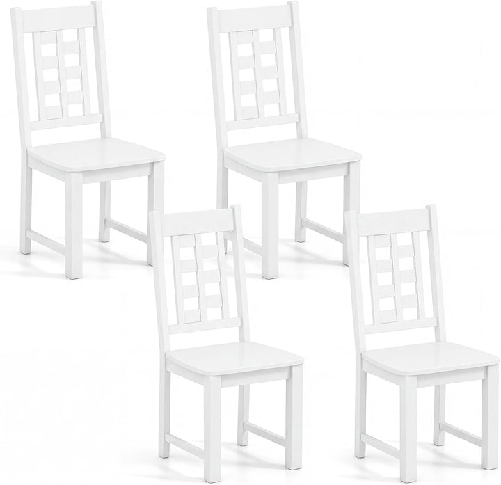 Giantex Kitchen Chair with Solid Rubber Wood Frame