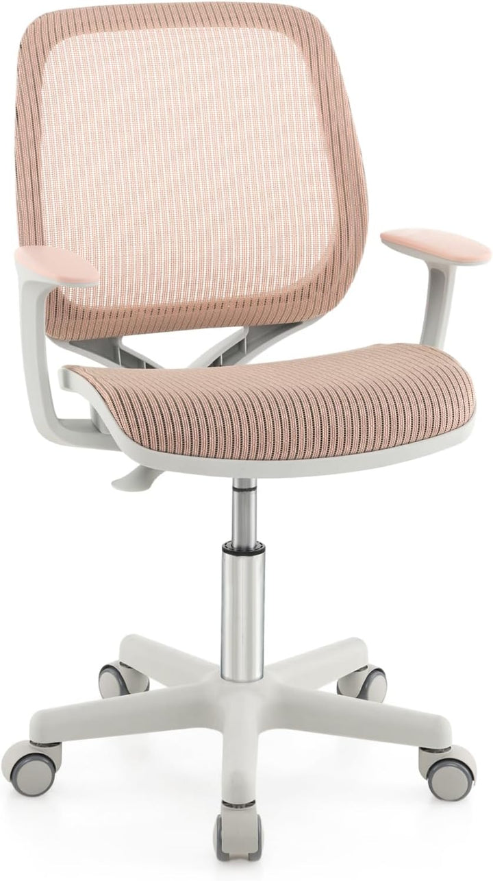 Giantex Kids Desk Chair, Children Armrest Computer Chair with Sit-Lock Wheels