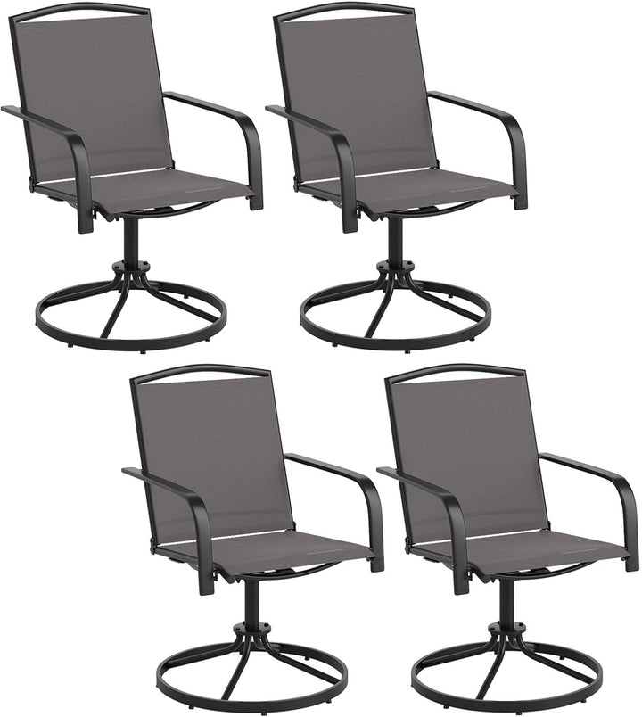 Giantex All Weather 360° Patio Rockers with High Backrest Breathable Seat