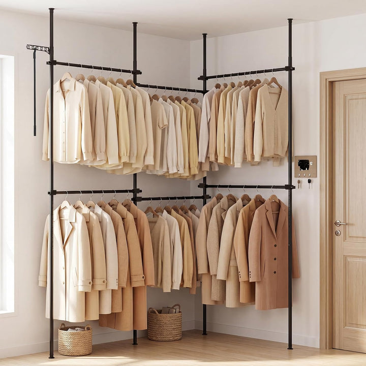 Giantex Floor to Ceiling Clothes Rack