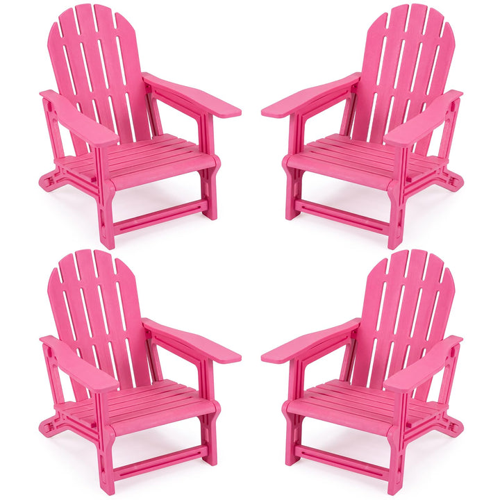 GIANTEX Kids Adirondack Chair | Kids Beach Chair for Age 3+ (1/2/4)