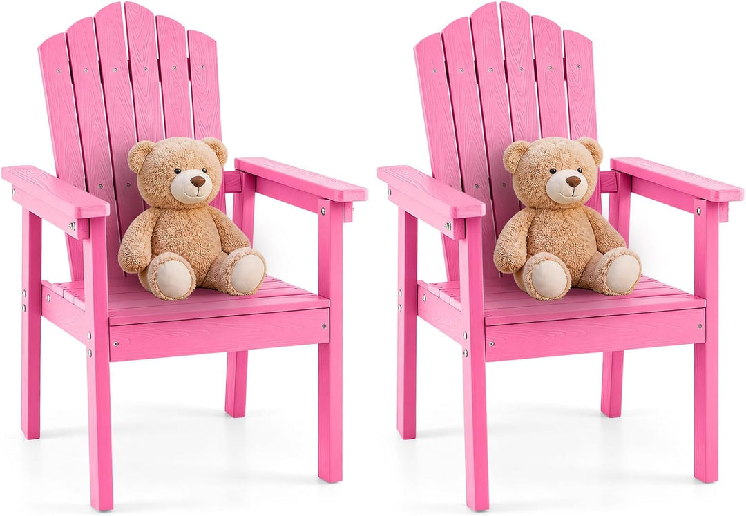 GIANTEX Kids Adirondack Chair, HIPS Patio Chair for Indoor &amp; Outdoor
