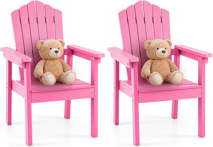 GIANTEX Kids Adirondack Chair, HIPS Patio Chair for Indoor &amp; Outdoor