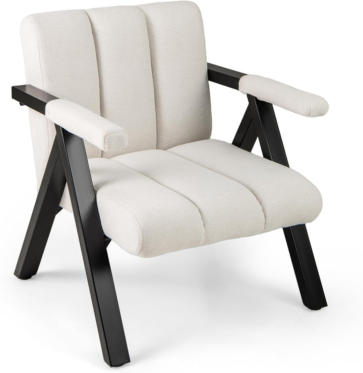 Giantex Mid-Century Modern Accent Chair with Deepened Seat