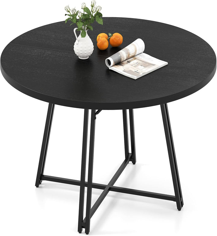 Giantex 47-inches Round Dining Table for 4-6 People