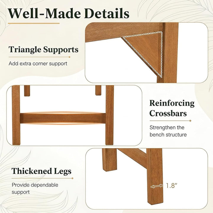 Giantex 40" Outdoor Bench