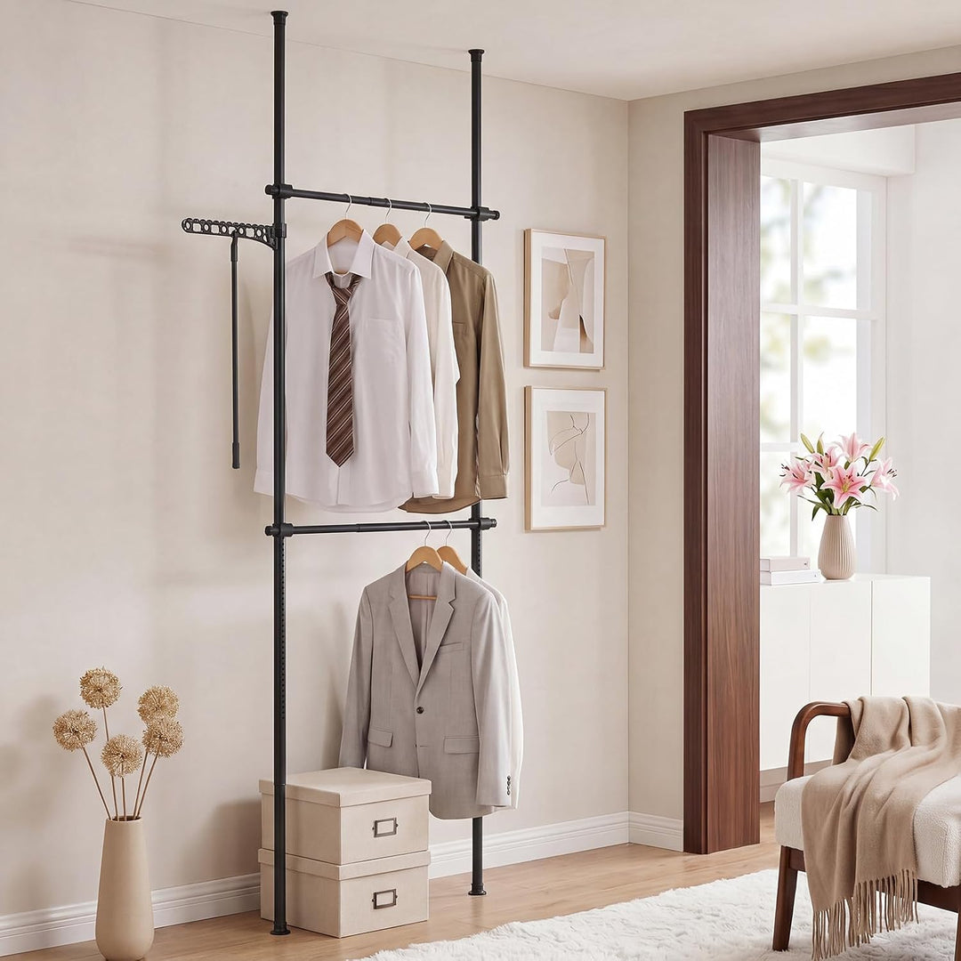 Giantex Floor to Ceiling Clothes Rack