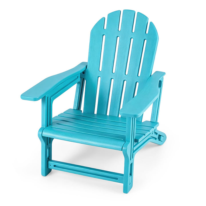 GIANTEX Kids Adirondack Chair | Kids Beach Chair for Age 3+ (1/2/4)