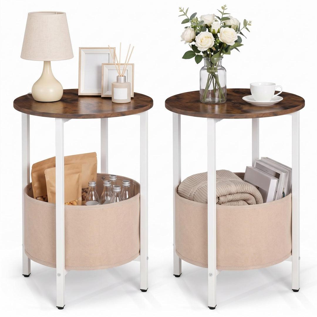 Giantex Round End Table (1/2)