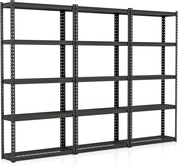 Giantex 5-Tier Storage Shelves, 35.5" x 15.5" x 72" Utility Rack Shelf